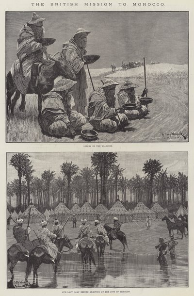 The British Mission to Morocco by Richard Caton Woodville junior